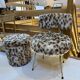 Chair and pouf Pelfran