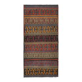 Vintage Turkish kilim handwoven 151x307 cm