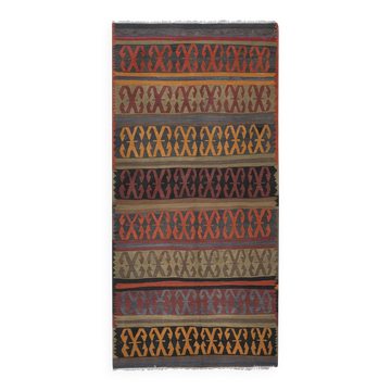 Tapis Kilim turc vintage tissé main
