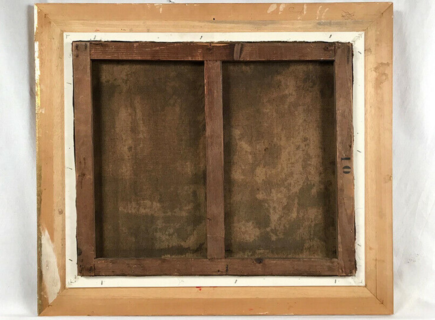 Oil on canvas, still life by Dubouchet