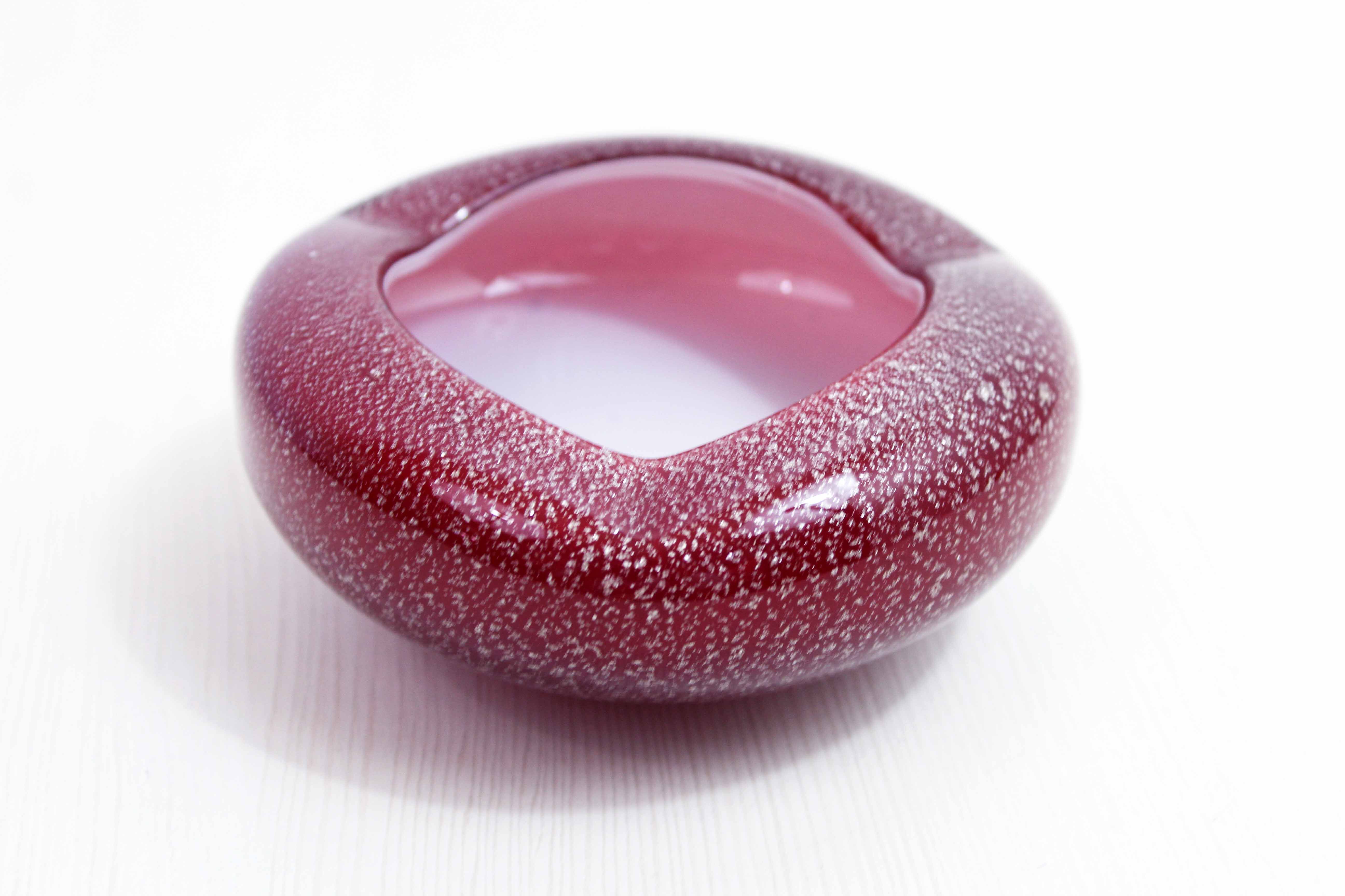 Murano glass ashtray