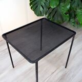 Coffee table from the 1950s, perforated metal attributed to M Matégot