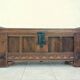 Rustic solid oak chest