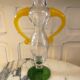 Glass bust of a woman by Kjell Engman 1990
