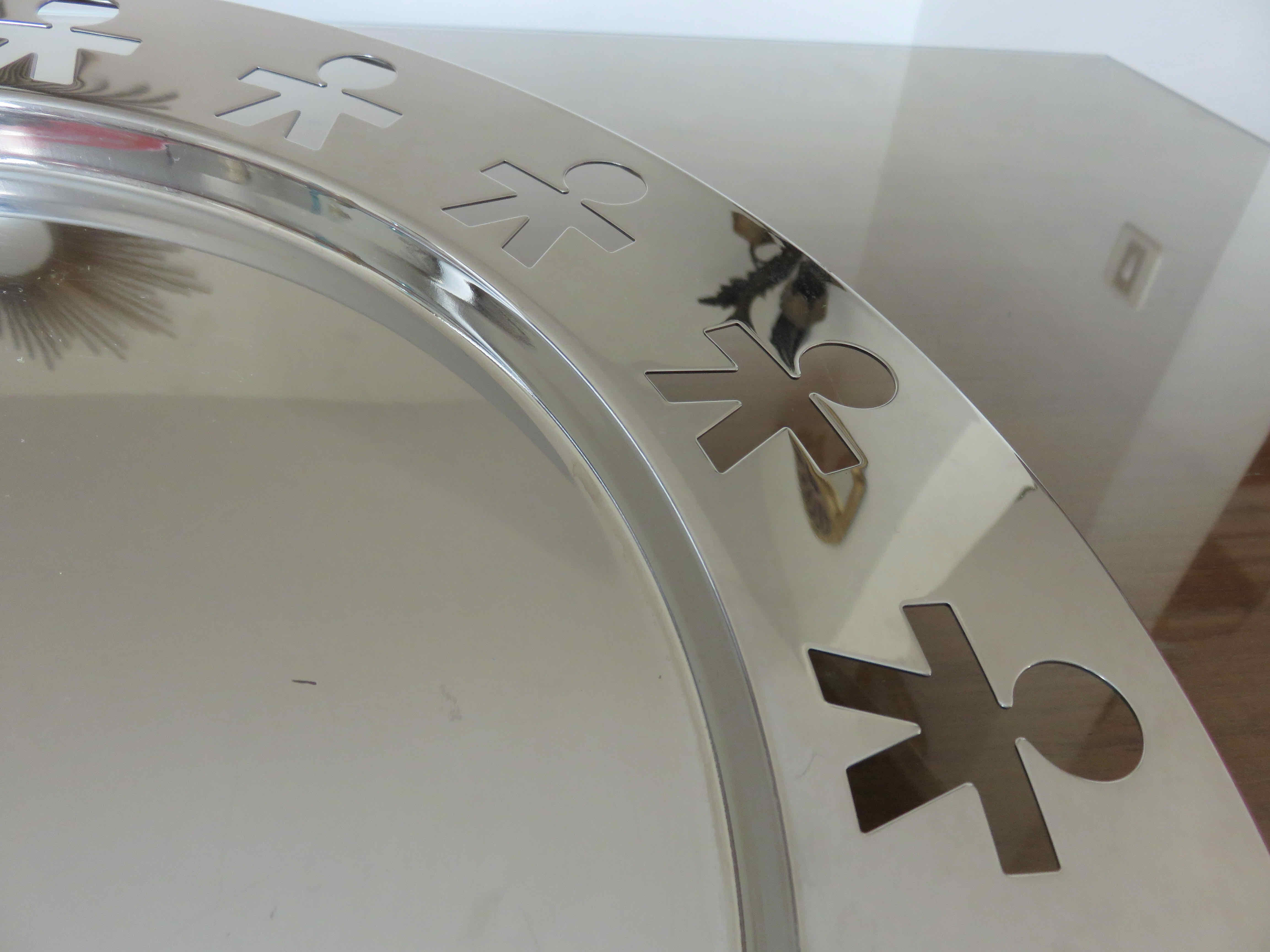 Round tray Girotondo Alessi Italy 1980