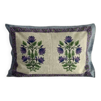 Housse de coussin réversible rectangulaire