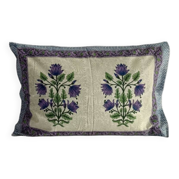 Housse de coussin réversible rectangulaire