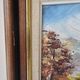 Oil Painting on Canvas Alpine Provence Landscape Signed Bremont