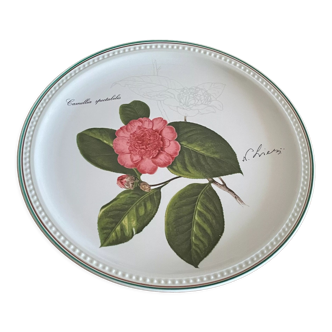 Plate Villeroy and Boch décor pink camellia