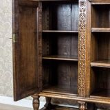 Vintage Oak Bookcase, 1940s