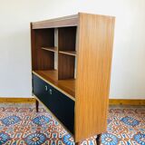 Vintage teak library 1960