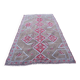 Vintage Turkish Oushak rug 154x243 cm