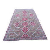 Vintage Turkish Oushak rug 154x243 cm