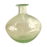 Dame jeanne ronde en verre souffle