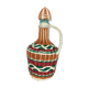 Bouteille scoubidou année 60