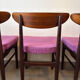6 chaises scandinaves en teck