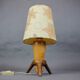 Mid-Century ULUV Wooden Table Lamp, Czechoslovakia, 1960s
