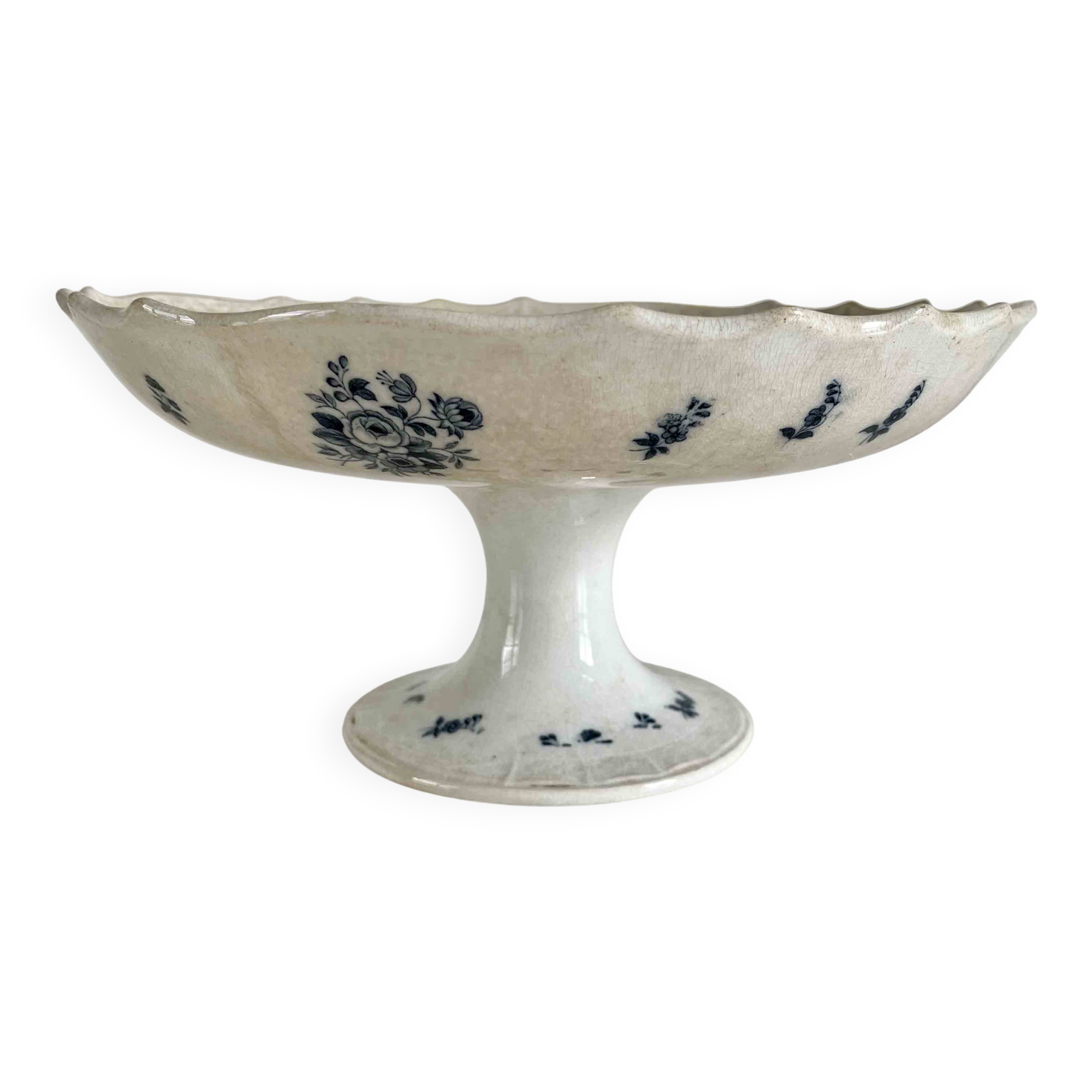 1 old compotier 19th century - Villeroy and Boch Mettlach