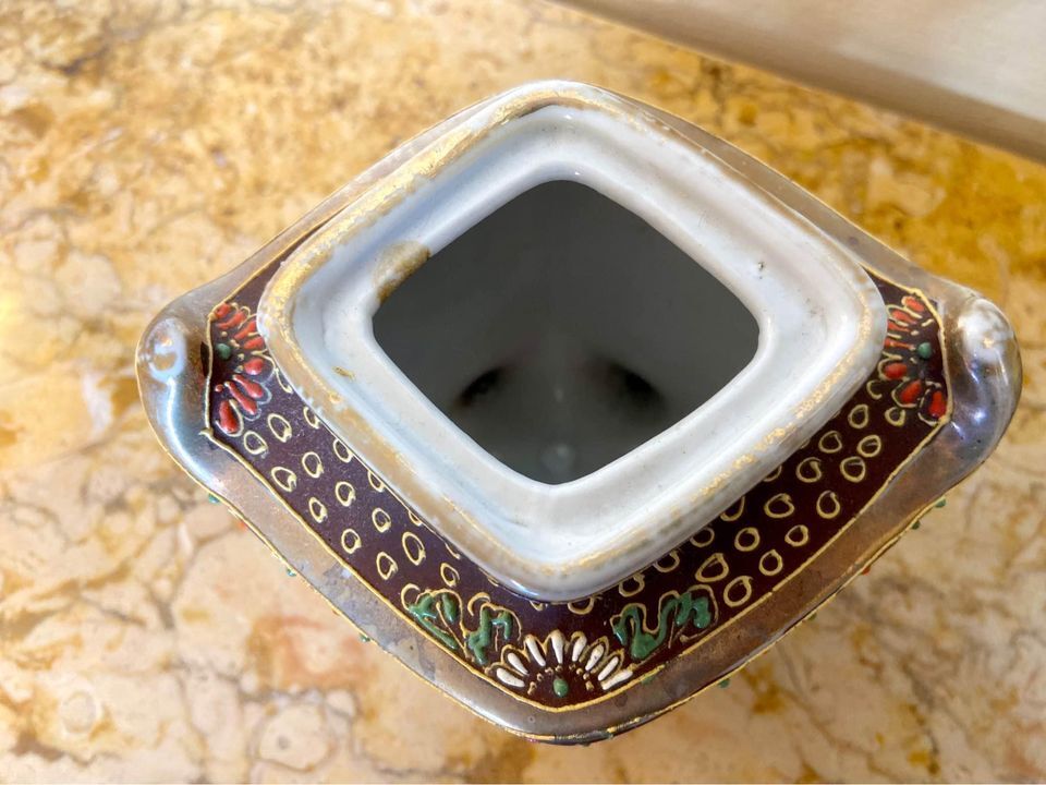 Ancient Japanese Satsuma Incense Burner