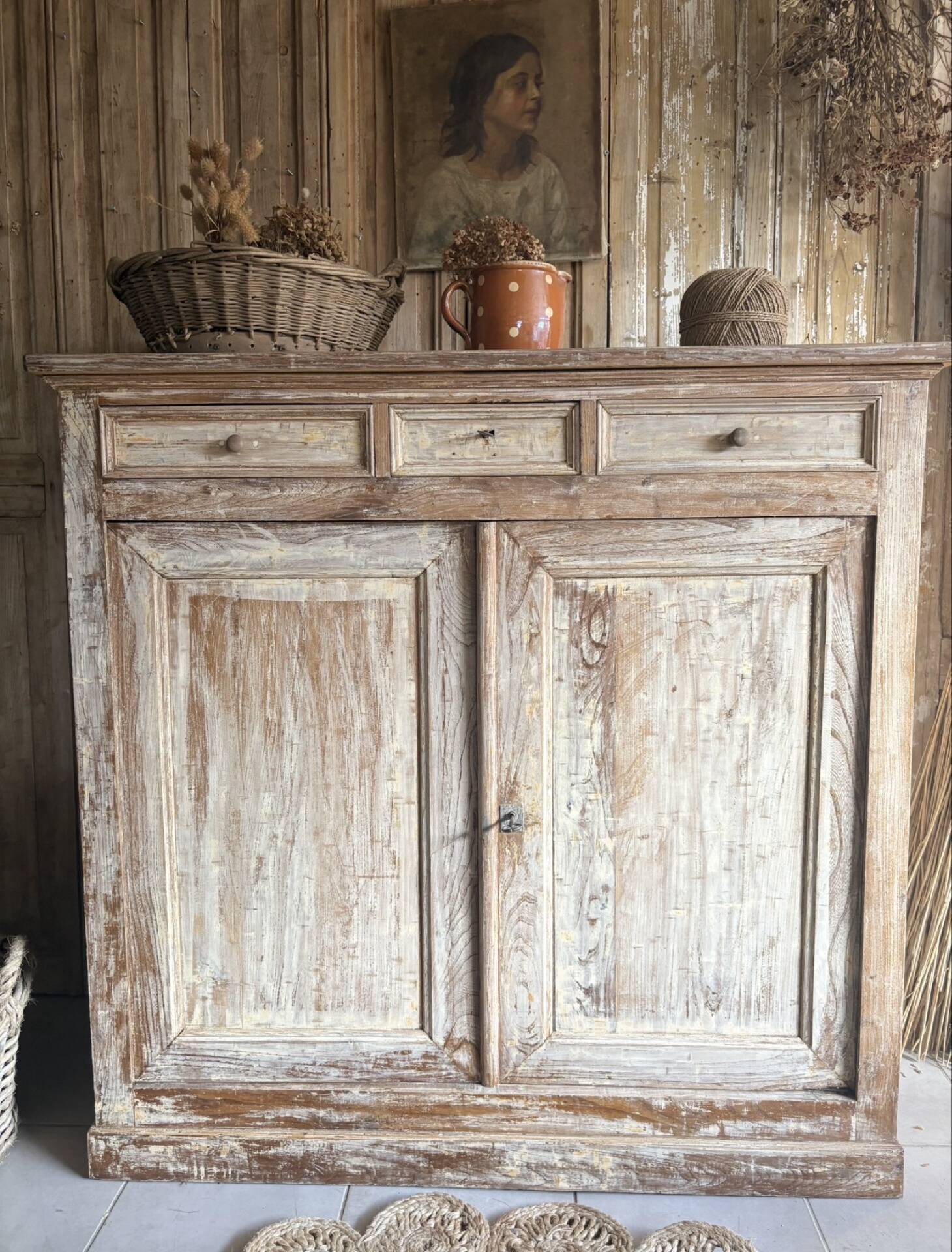 Old Parisian sideboard