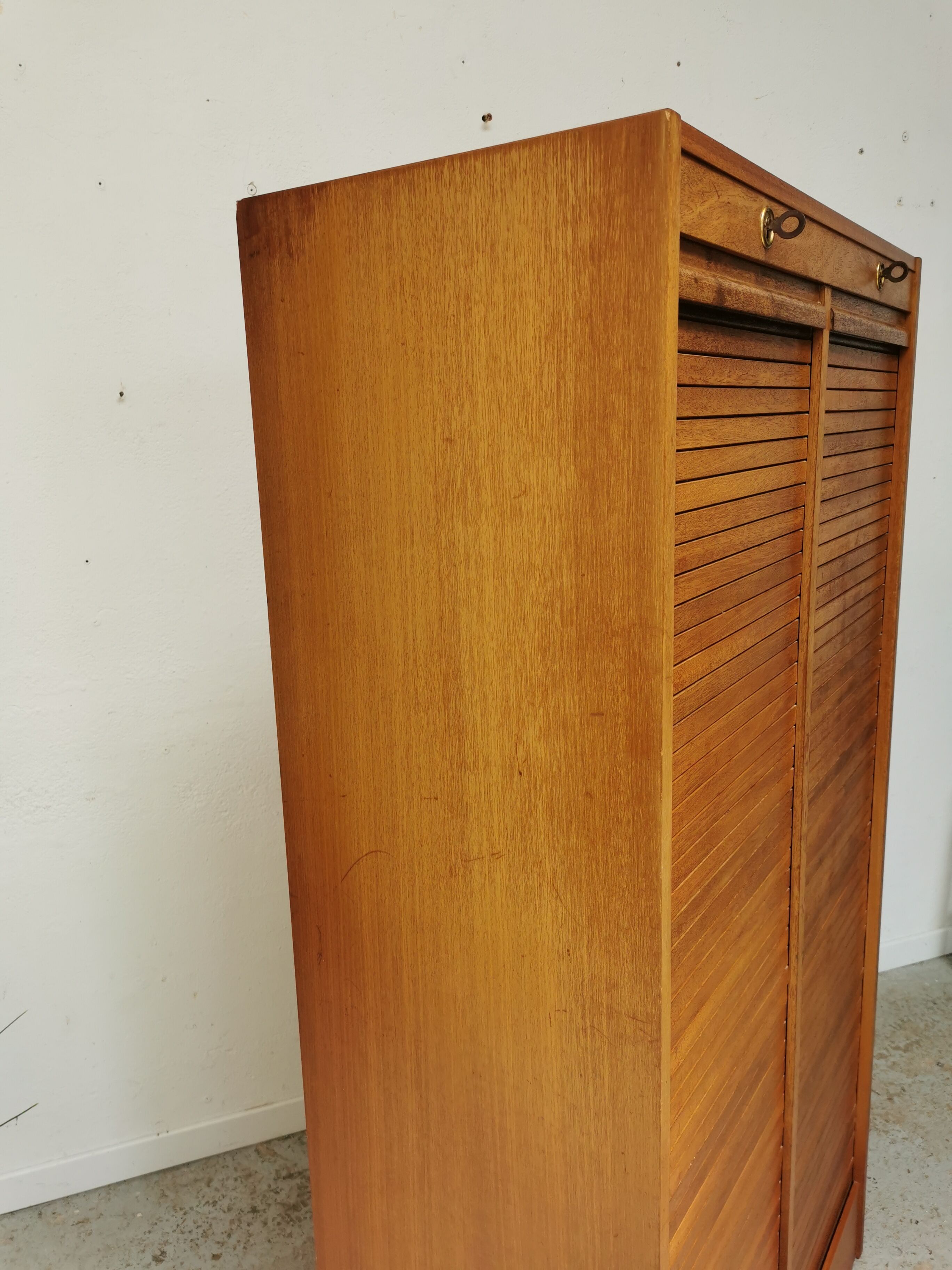 Classeur à rideau double vintage