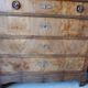 Antique chest of drawers with 4 drawers of Epoque Louis Philippe in solid walnut wood and walnut veneer - Totalme