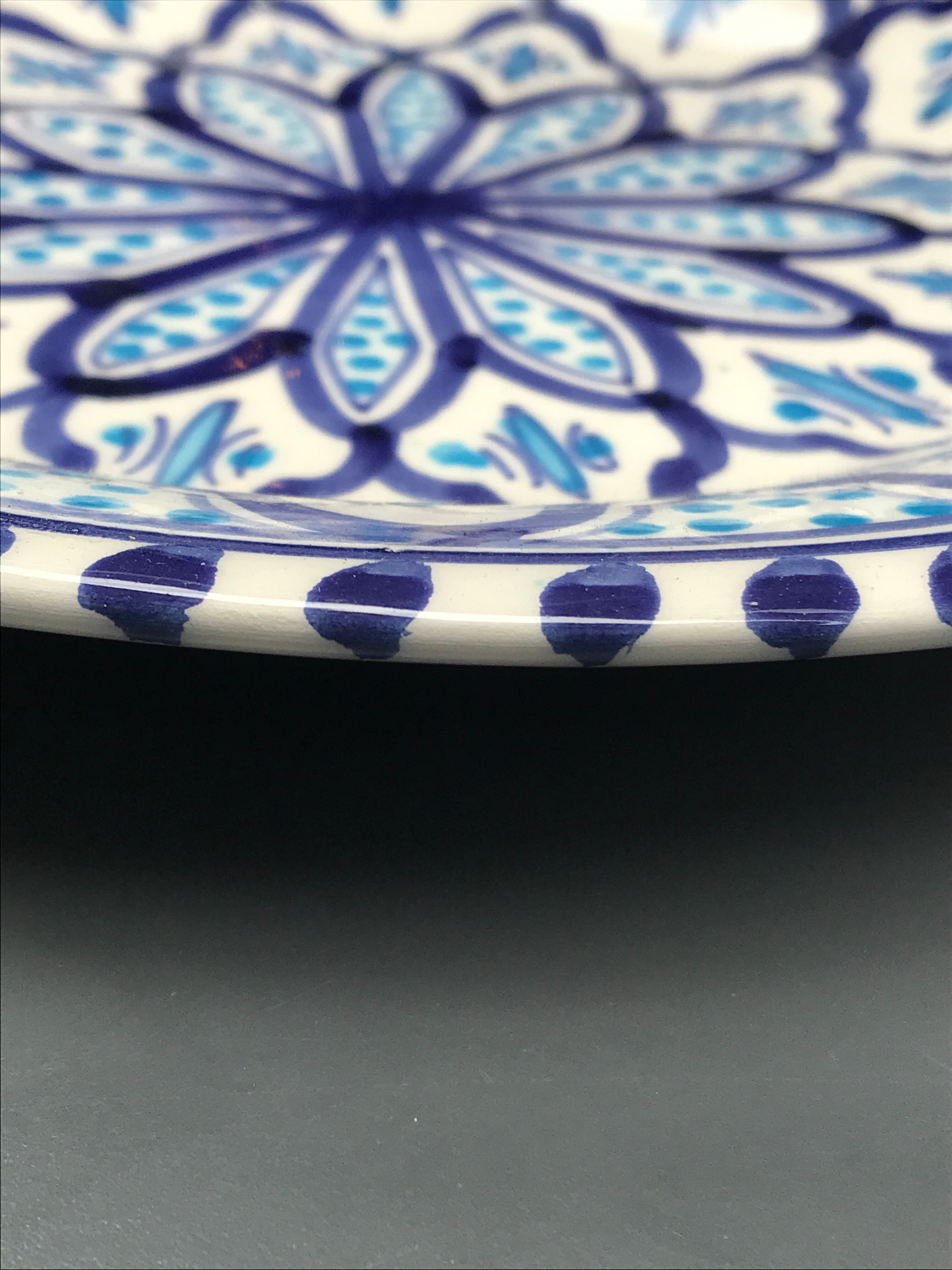 Ceramic plate or dish Morocco