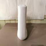 White Tadelakt Vase Morocco