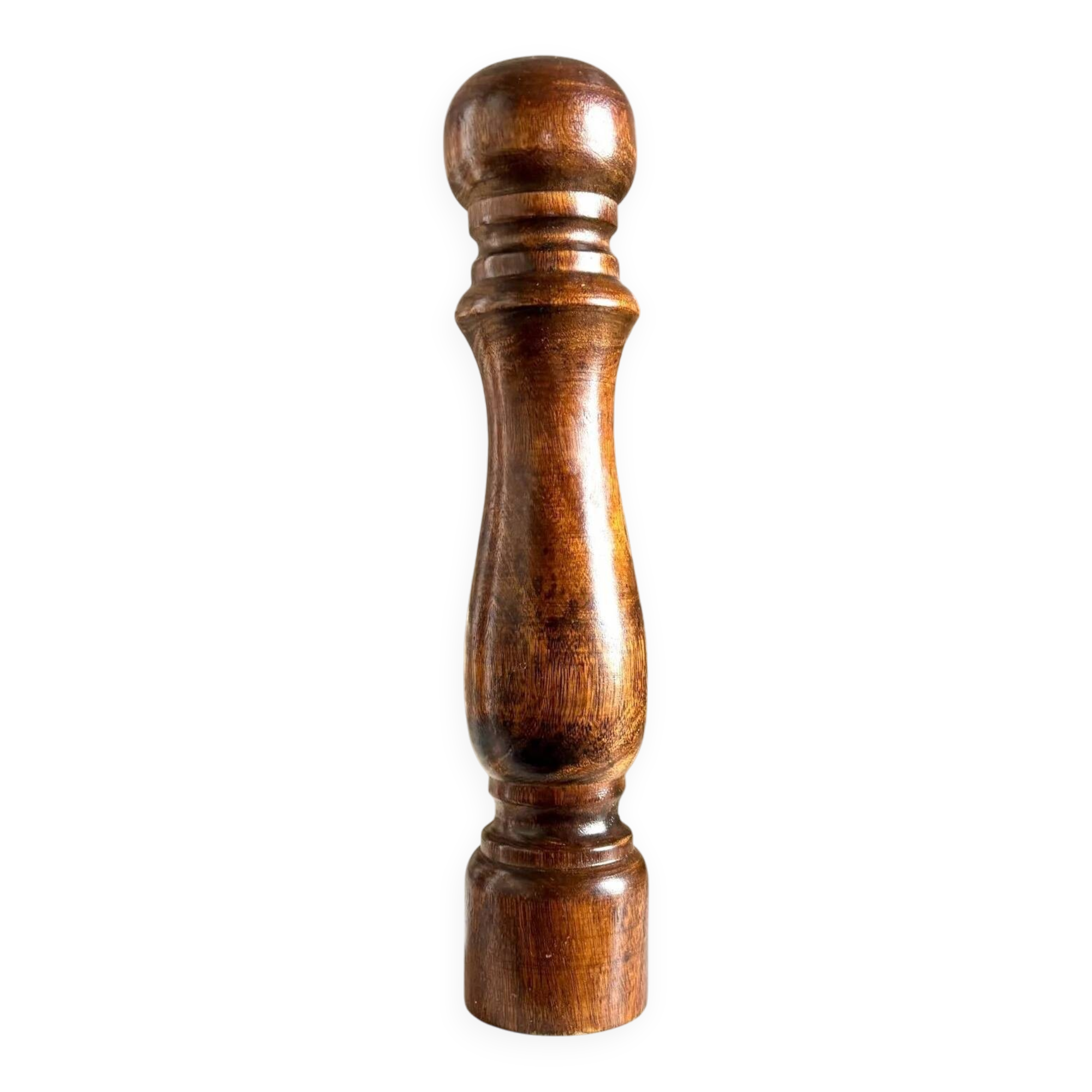 Dark wood salt and pepper shakers no. 2