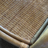 Commode en rotin