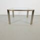Table basse Regency T28 en laiton et verre de Peter Ghyczy, années 1970