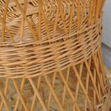 1960 wicker bench