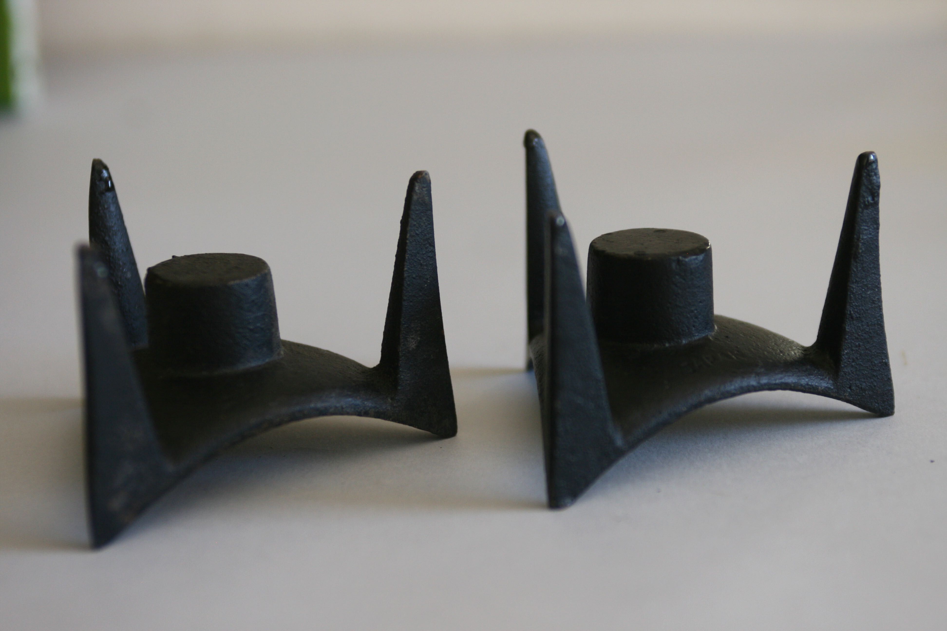 Candlesticks Dansk cast-iron Japanese edition