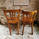 Duo of Bistro Chairs, Baumann