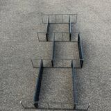 Vintage modular string shelf Tomado metal 1950