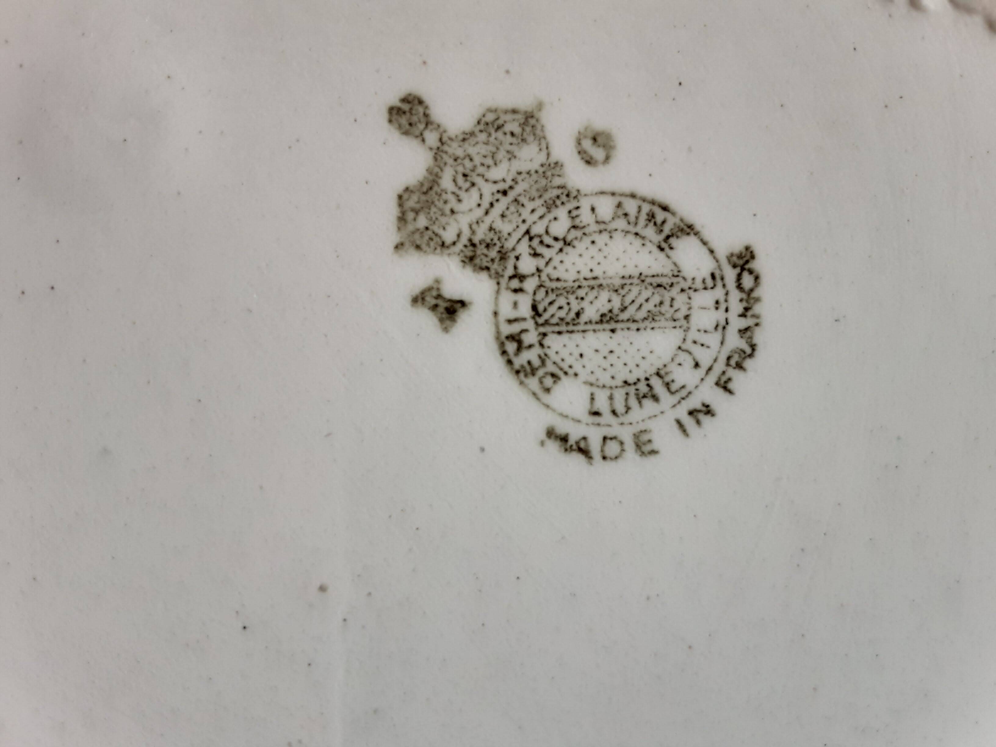 Luneville round semi-deep dish