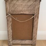 Vintage solid wood mirror