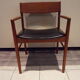 Fauteuil de bureau danois teck 1960 Erik Buck