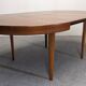 Scandinavian extendable round table in rosewood, 60s-70s
