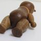Set of 3 1960s Kay Bojesen Vintage Wooden Toy Monkey Elephant Bear Danish