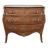 Louis XV style marquetry tomb chest of drawers