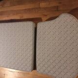 double caned armchair