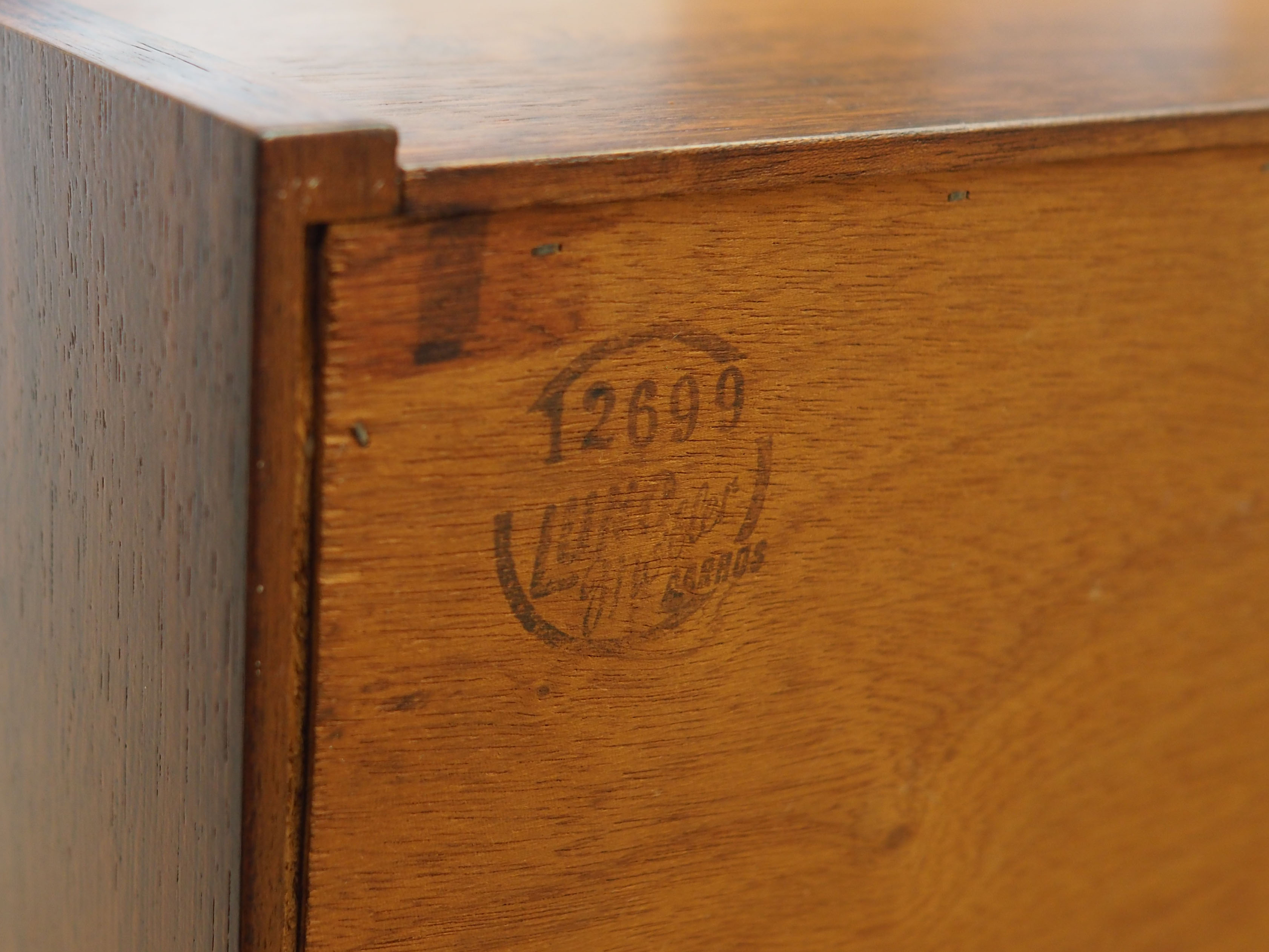 Rosewood highboard, Danish design, 1960s, manufactured by Luno Møbler