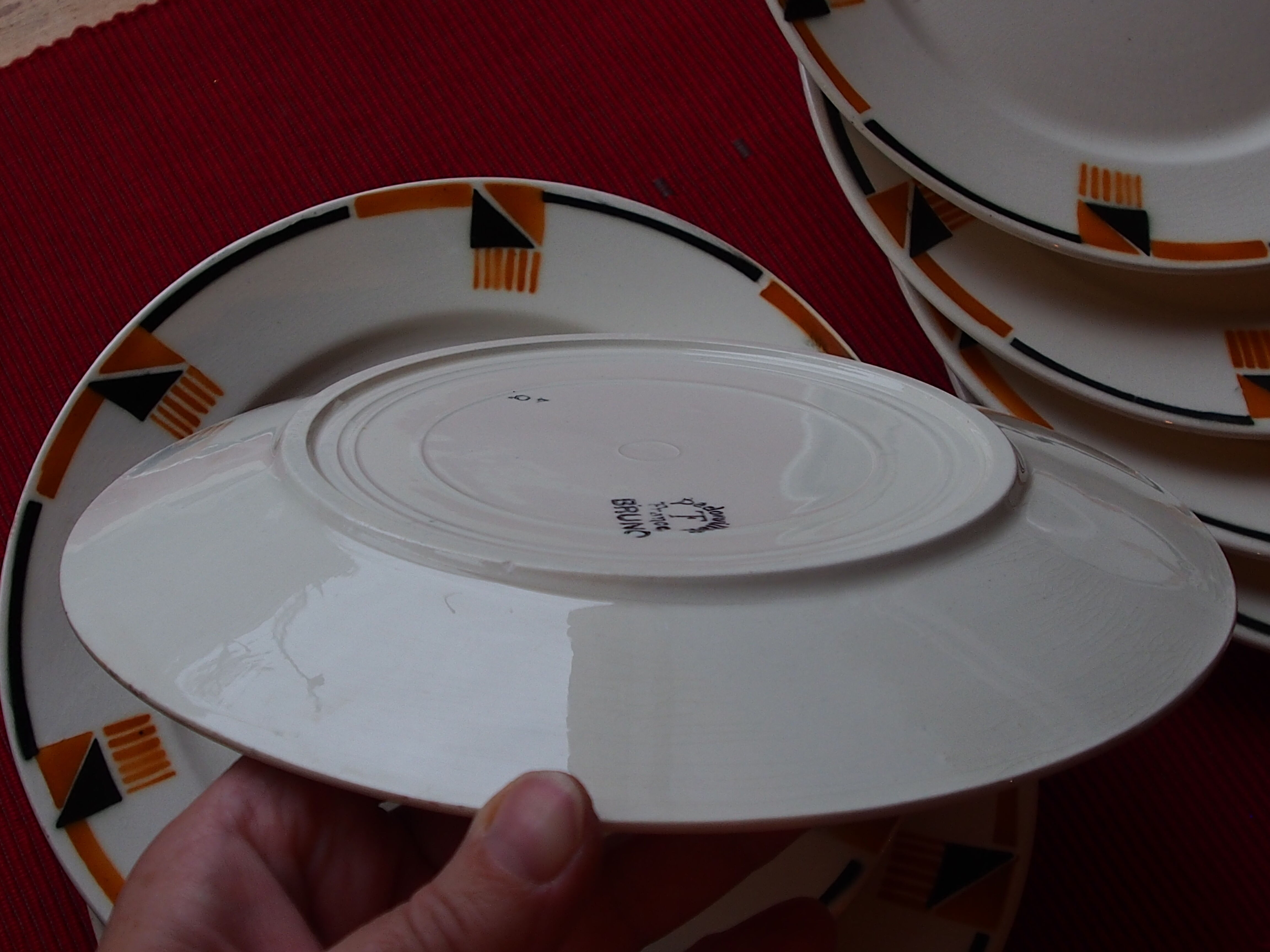 Old plates badonviller bruno