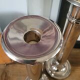 Pair of silver candlesticks