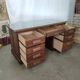 Bureau administration 9 tiroirs vintage
