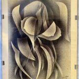 Stencil under glass