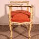 Small Polychrome Wooden Bench - 19th Century