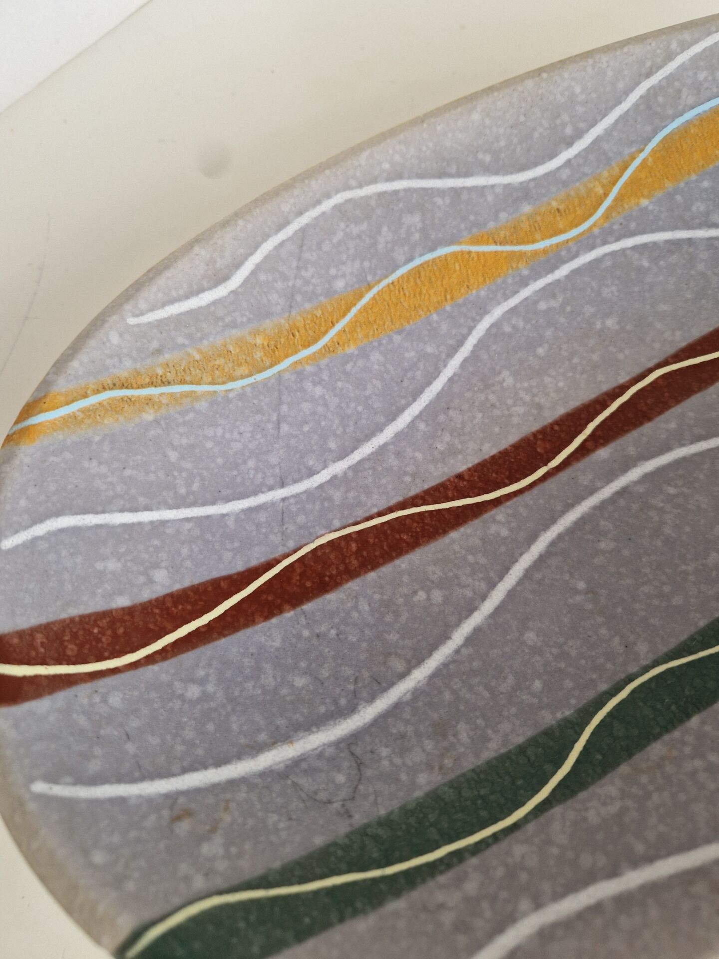 Large Ceramic Bowl 1950s 1960s