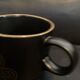 Brittany cup triske decor 9cm triskell decoration France stoneware coffee mug